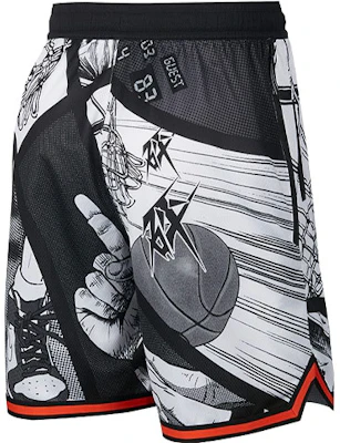 耐克Dri-FIT复古漫画精英款柔软透气篮球短裤 CI9082-010 Lookbook 耐克Dri-FIT复古漫画精英款柔软透气篮球短裤 CI9082-010