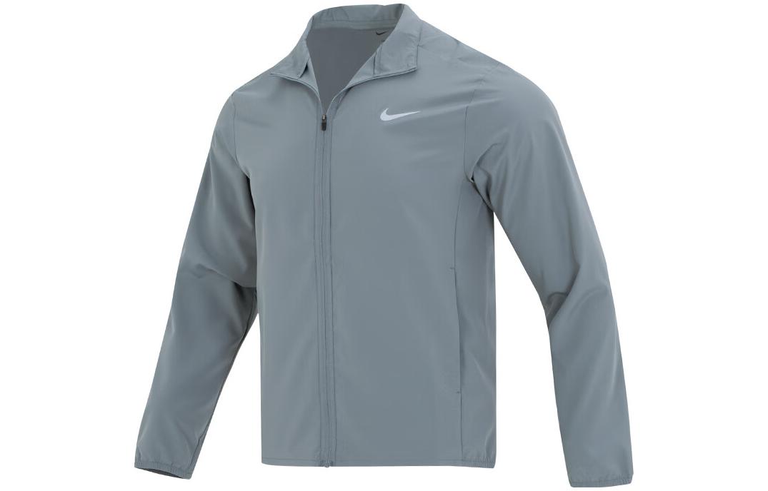 Order Nike Dri-Fit Smoke Grey Logo Windproof Lightweight Sports Jacket FB7500-084