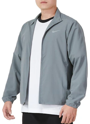 Nike Dri-Fit Smoke Grey Logo Windproof Lightweight Sports Jacket FB7500-084 Shop Nike Dri-Fit Smoke Grey Logo Windproof Lightweight Sports Jacket FB7500-084
