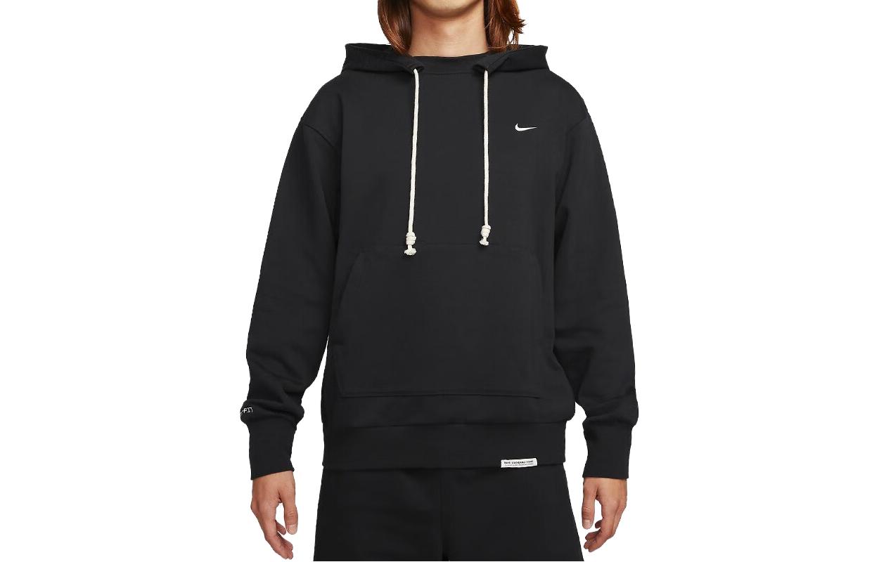 Nike Dri-Fit Solid Logo Pocket Hoodie Unisex Black DQ5819-010