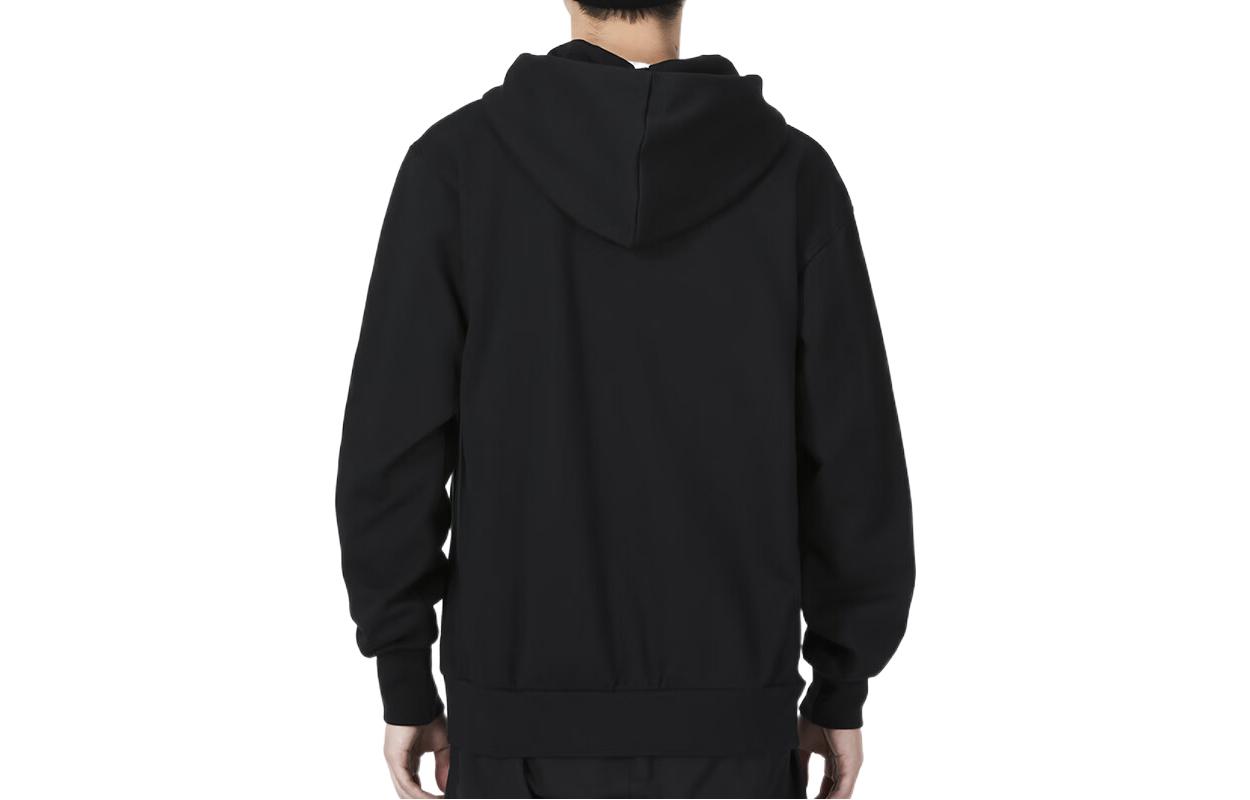 Nike Dri-Fit Solid Logo Zip Hoodie Jacket Black Running Fitness DQ5817-010 圖 5