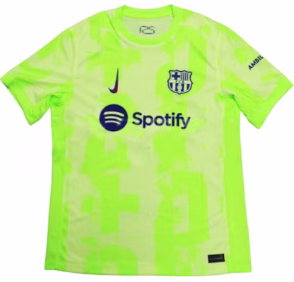 ナイキ ドライフィット スポティファイ バルセロナ 24/25 アウェイ ジャージ グリーン サッカーシャツ FQ2022-702 Buy ナイキ ドライフィット スポティファイ バルセロナ 24/25 アウェイ ジャージ グリーン サッカーシャツ FQ2022-702