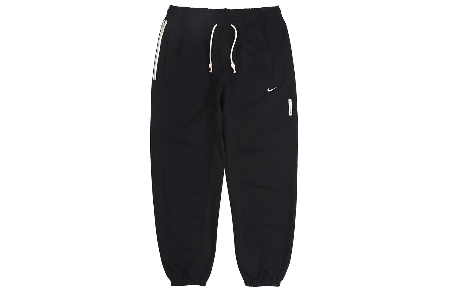 Nike Dri-Fit Standard Issue Black Tapered Basketball Joggers. CK6366-010