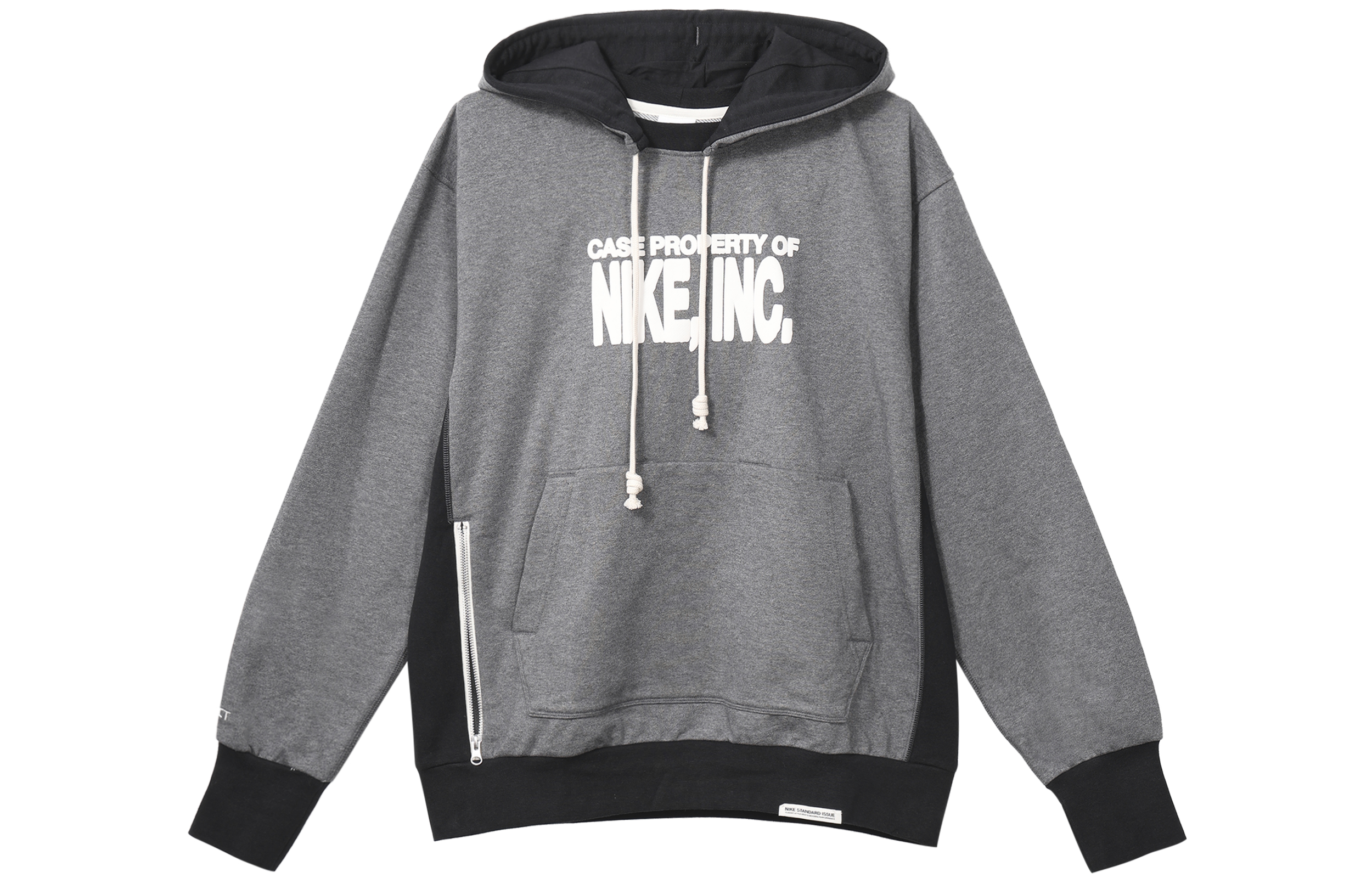 Nike Dri-FIT Standard Issue Pullover Basketball Hoodie Grey - DQ5737-071