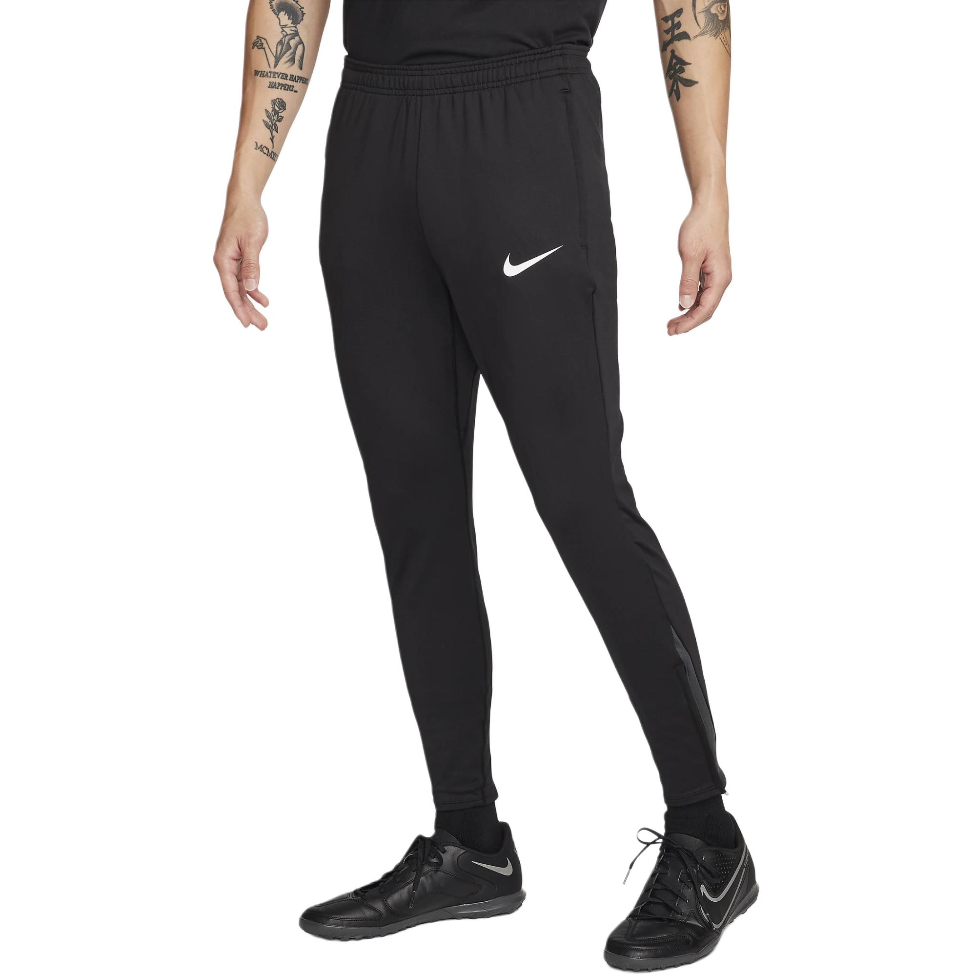 Nike Dri-Fit Strike Black Soft Comfort Quick-Dry Logo Track Pants FN2406-010
