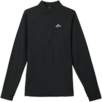 Nike Dri-Fit Trail Half-Zip Sweatshirt Unisex Black/Summit White FV9995-010 Nike Dri-Fit Trail Half-Zip Sweatshirt Unisex Black/Summit White FV9995-010