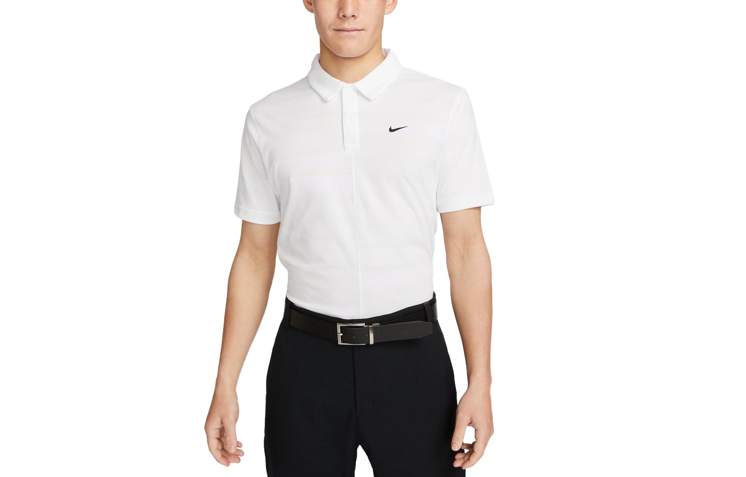 Nike Dri-Fit Unscripted White Polo Shirt with Minimal Logo Design DV7907-100