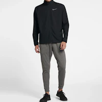 Shop Nike Dri-FIT 織布訓練外套 黑色 928011-013