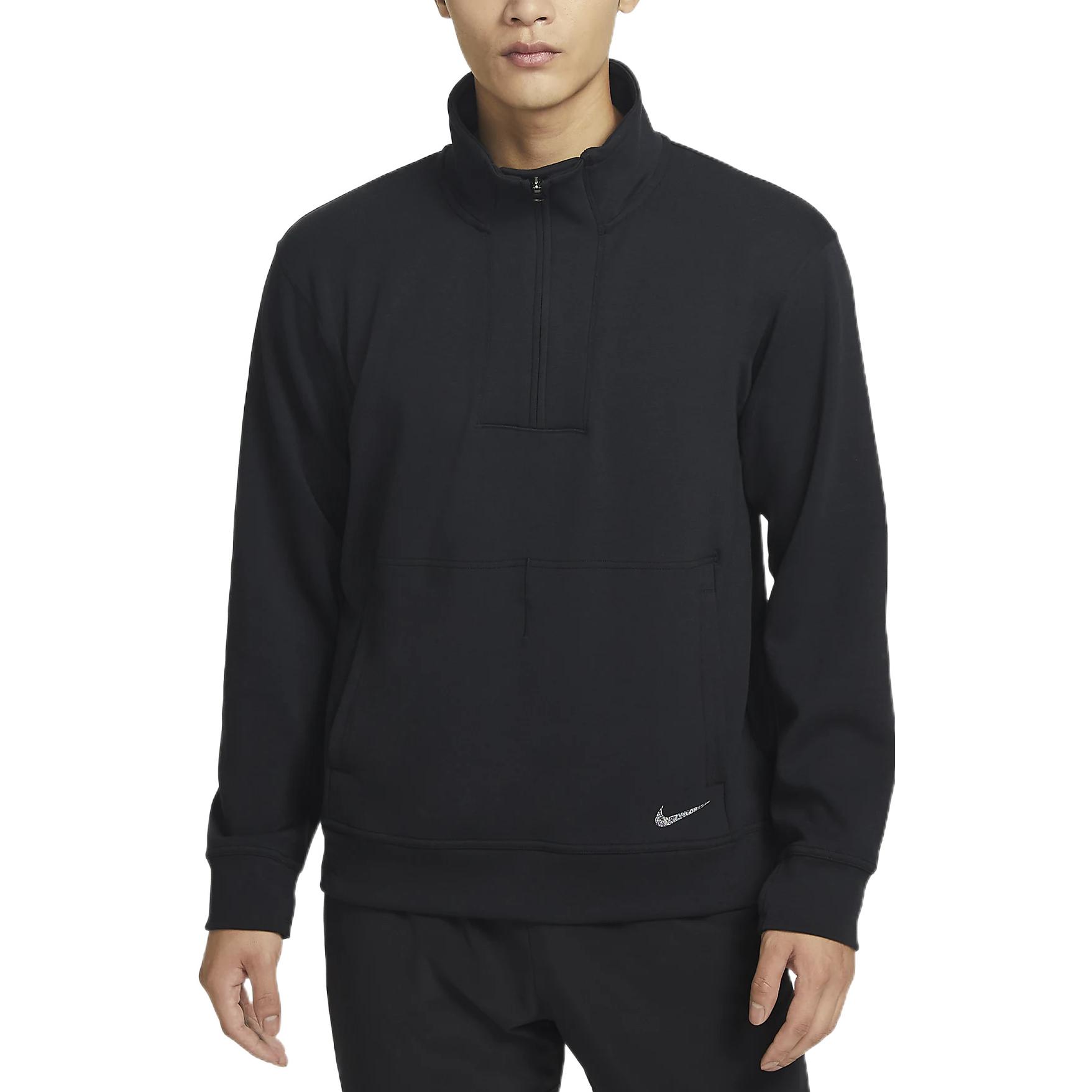 Purchase Nike Dri-Fit 瑜伽修復黑色半拉鍊套頭運動衫 DQ6698-010