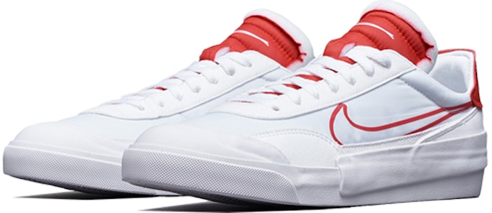Nike Drop-Type HBR 低幫 板鞋 男款 白紅 Lookbook Nike Drop-Type HBR 低幫 板鞋 男款 白紅