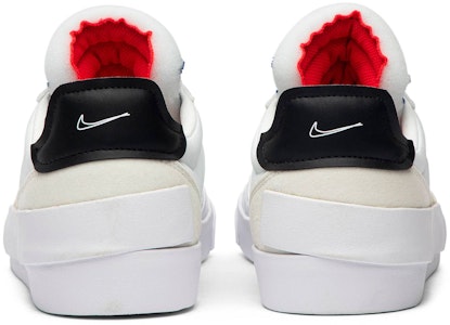 Nike Drop-Type LX 解構 輕便 低筒 滑板鞋 男女款 米白藍 Details for Nike Drop-Type LX 解構 輕便 低筒 滑板鞋 男女款 米白藍