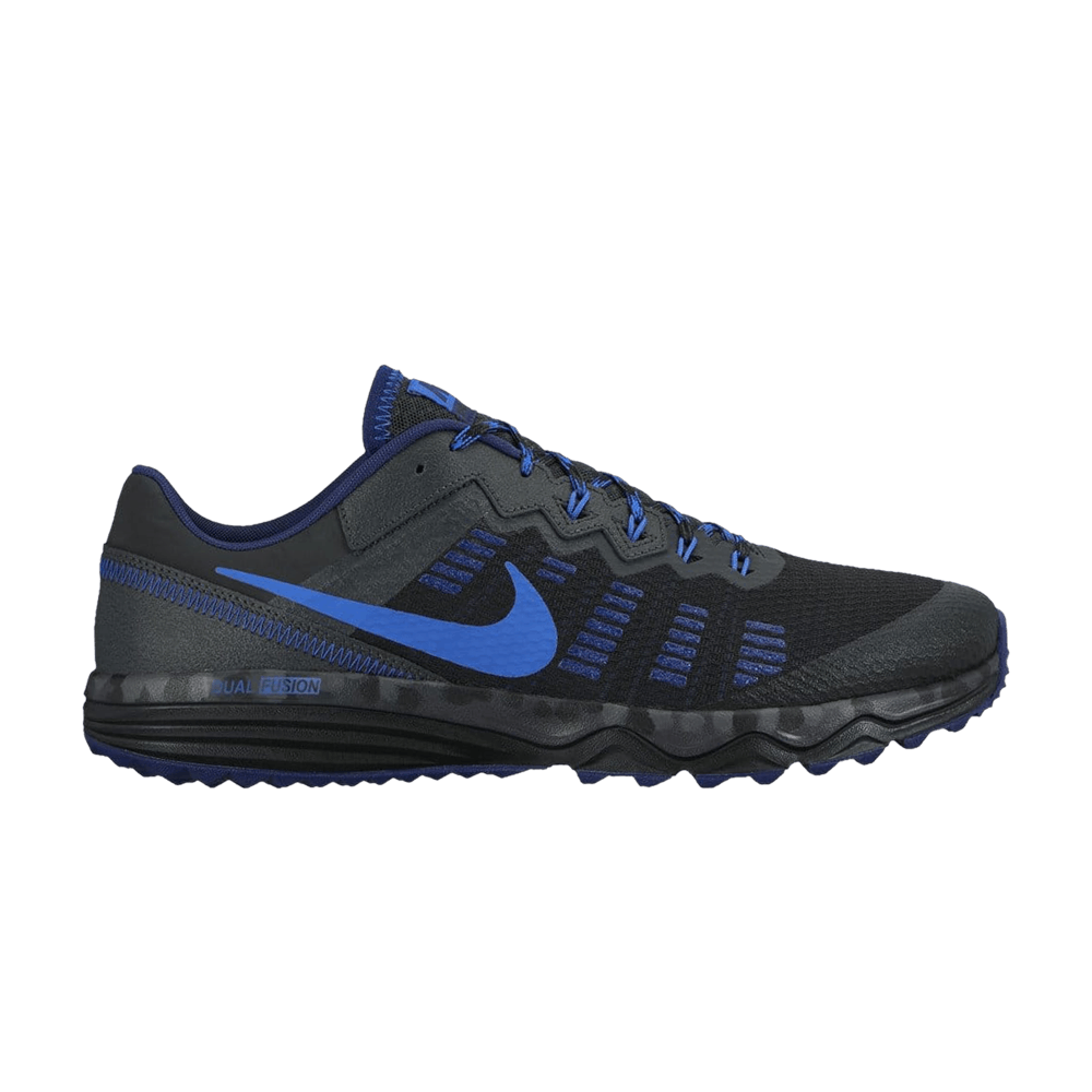 Buy Nike Dual Fusion Trail 2 'Black Cobalt' 819146-004