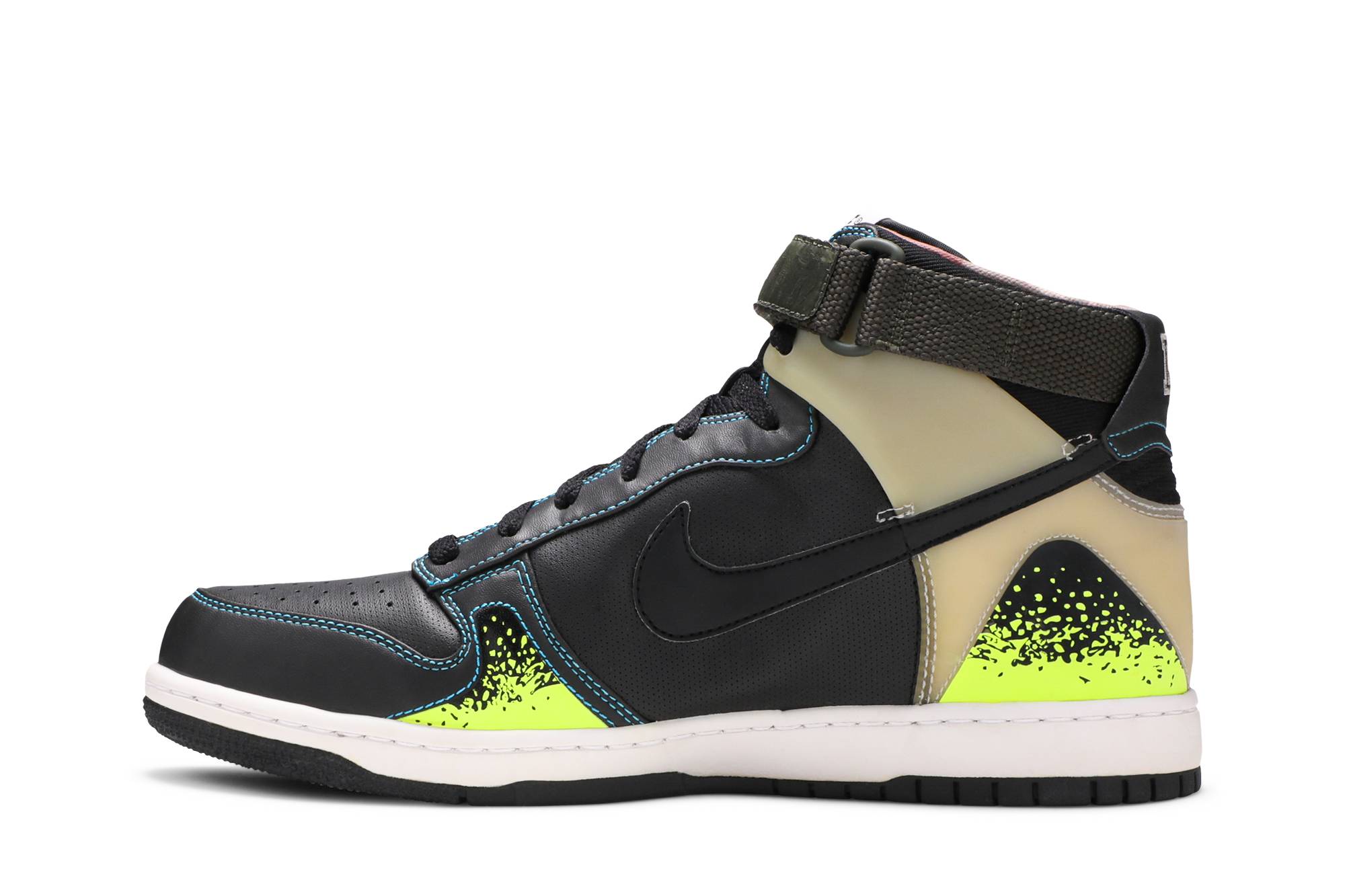 Lookbook Nike Dunk Hi Challenge Supreme 'Union La' Pria/Wanita Sneakers 363943-001