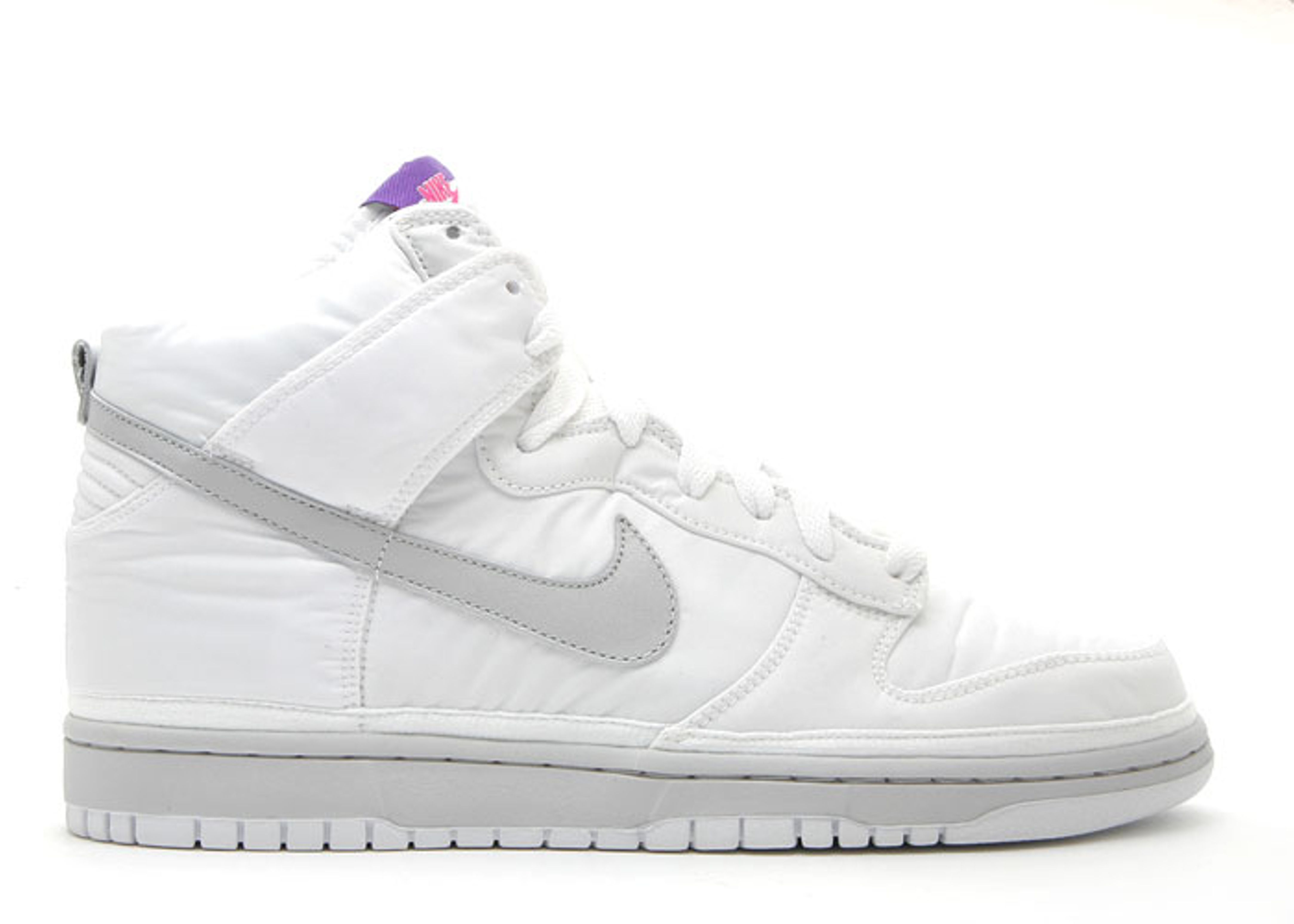 Buy Nike Dunk Hi Nylon Premium 'White' 354713-101