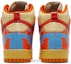 Details for Nike Dunk High 1985 'Orange Acid Wash' Lelaran Oren Pudar DD9404-800
