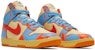 Nike Dunk High 1985 'Orange Acid Wash' Lelaran Oren Pudar DD9404-800