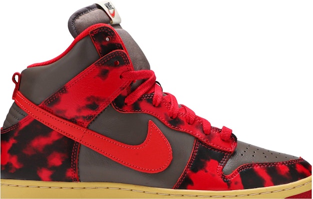 나이키 덩크 하이 '85 레드 애시드 워시 DD9404-600 Order 나이키 덩크 하이 '85 레드 애시드 워시 DD9404-600