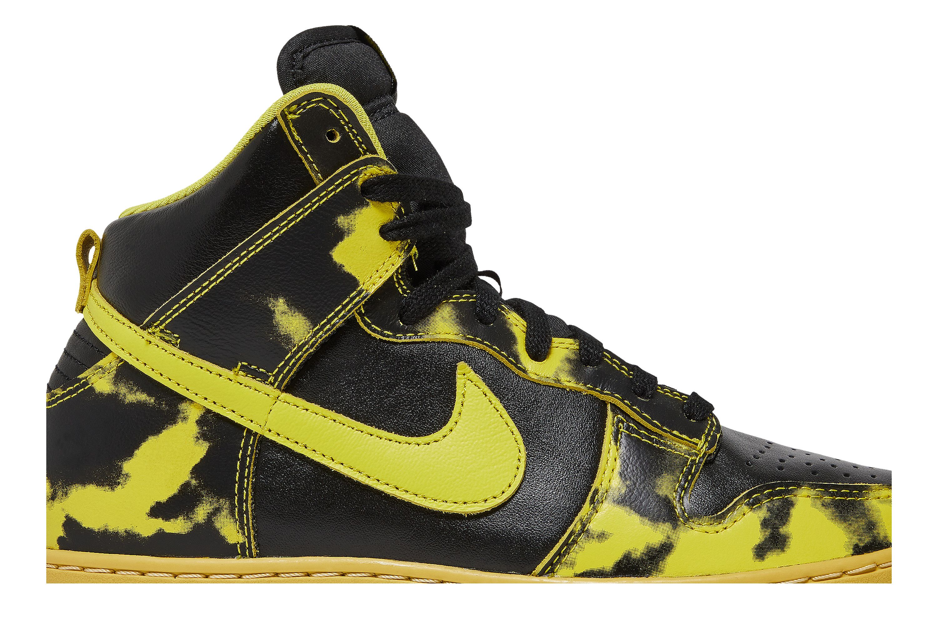 Lookbook Nike Dunk High 1985 ''Geel Acid Wash'' DD9404-001