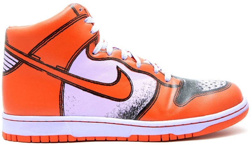 Buy 耐吉Dunk High 1 Piece '橙色' 318998-581