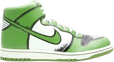 Nike Dunk High 1 Piece Premium 'Green' 318998-031 Nike Dunk High 1 Piece Premium 'Green' 318998-031