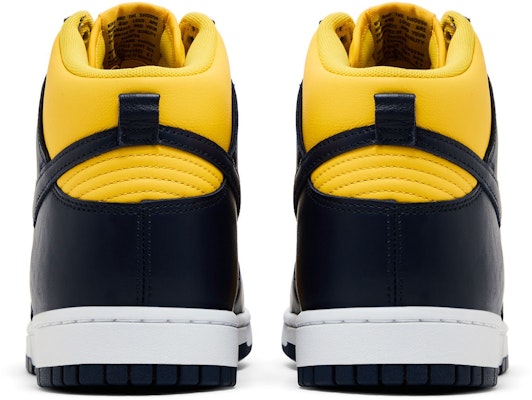 Nike Dunk High 2025 'Michigan' Lelaki/Kasut Wanita Terbaru HF3143-700 Details for Nike Dunk High 2025 'Michigan' Lelaki/Kasut Wanita Terbaru HF3143-700