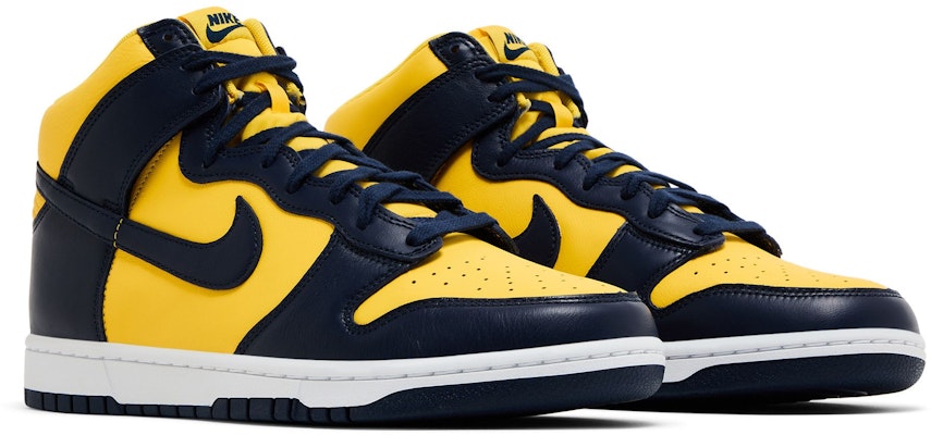 Nike Dunk High 2025 'Michigan' Lelaki/Kasut Wanita Terbaru HF3143-700 Cheap Nike Dunk High 2025 'Michigan' Lelaki/Kasut Wanita Terbaru HF3143-700