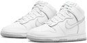 Lookbook Nike Dunk High 'Airbrush Swoosh - Putih' FD6922-100