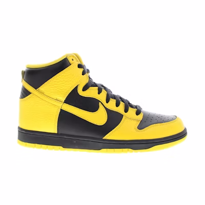 Nike Dunk High 'Black Varsity Maize'