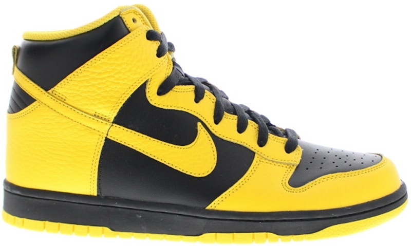 Buy Nike Dunk High ''Nero Giallo Varsity'' 317982-043