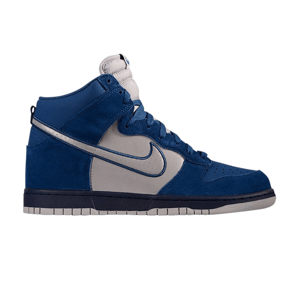 Buy 耐克Dunk高帮‘勇敢蓝反光银’ 317982-417