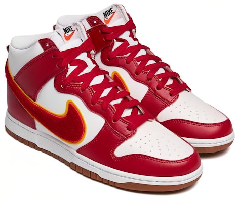 ナイキ ダンク HIGH シェニールスウッシュ ジムレッド DR8805-101 Order ナイキ ダンク HIGH シェニールスウッシュ ジムレッド DR8805-101