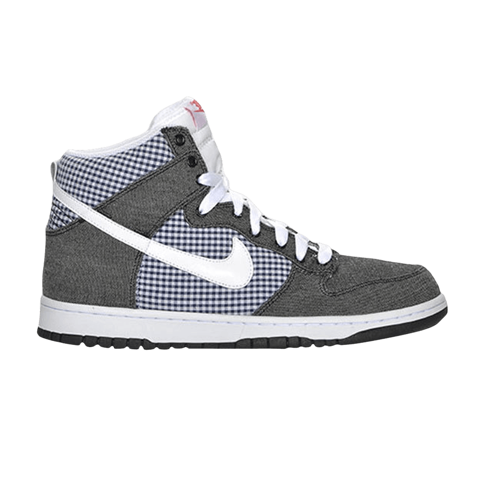 Buy Nike Dunk High 'Denim Gingham' 344648-007