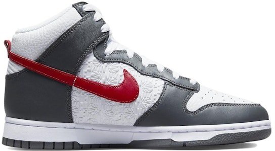 나이키 덩크 하이 "엠보스드 그레이 레드" (40 characters) FD0668-001 Order 나이키 덩크 하이 "엠보스드 그레이 레드" (40 characters) FD0668-001