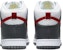 Nike Dunk Tinggi 'Embossed Basketball Kelabu Merah'. FD0668-001