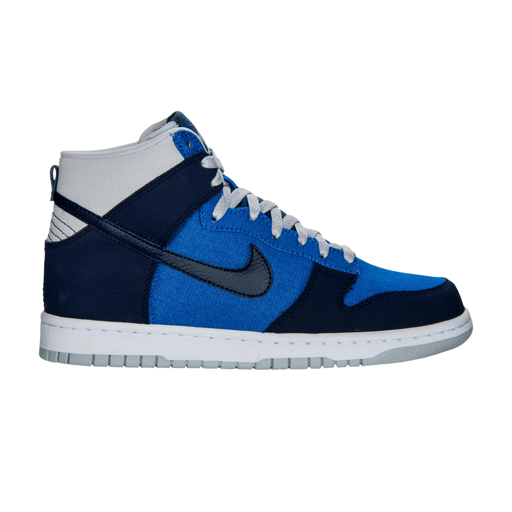 Buy 耐克Dunk High 'Game Royal Denim' 蓝色牛仔篮球鞋 317982-414