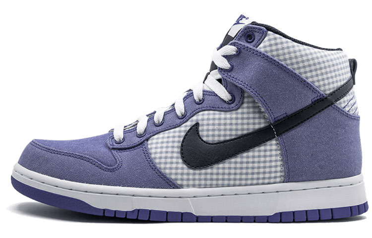 Buy Nike Dunk High 'Gingham Pack - Lyon Blue' 344648-400