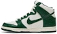 Nike Dunk High 'Gorge Green' Hijau Gelap 317982-119