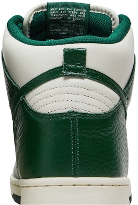 Nike Dunk High 'Gorge Green' 317982-119 Sizing Nike Dunk High 'Gorge Green' 317982-119