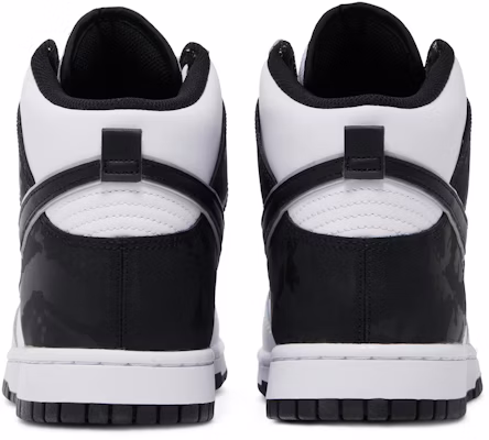耐吉Dunk High '格紋舌白黑' DD3359-100 Details for 耐吉Dunk High '格紋舌白黑' DD3359-100