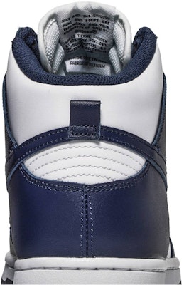 Nike Dunk High 'Midnight Navy' DD1399-104 Sizing Nike Dunk High 'Midnight Navy' DD1399-104