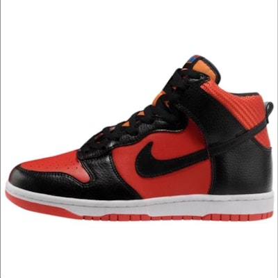 Nike Dunk High 'Red' 317982-601 Lookbook Nike Dunk High 'Red' 317982-601