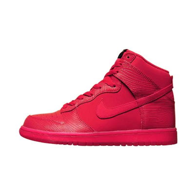 Nike Dunk High 'Red Wood Grain'
