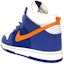 Purchase Nike Dunk High 'Sport Royal Orange Blaze' dalam warna Diraja & Oren Membara 309432-481