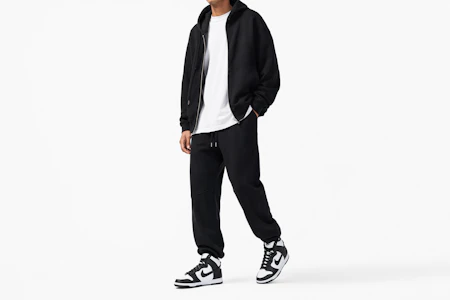 Order Nike Dunk 高筒篮球鞋「白色与黑色」DD1399-105