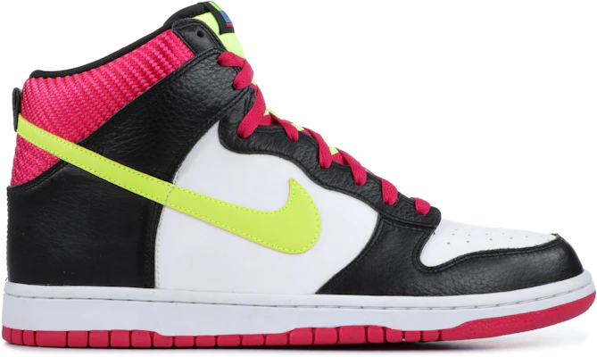 Nike Dunk 高筒 '白/黑/火莓/磼電黃' 317982-127 Buy Nike Dunk 高筒 '白/黑/火莓/磼電黃' 317982-127