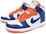Nike Dunk High 'Putih/Biru Reben Jingga Menyala' 304717-141