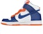 Nike Dunk High 'Putih/Biru Reben Jingga Menyala' 304717-141