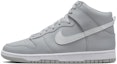 Buy Nike Dunk High 'Wolf Grey' dalam Warna Kelabu Serigala DV0828-001