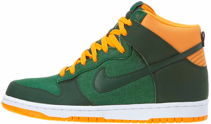 nike-dunk-high-breathable-lightweight-wear-resistant-casual-skateboarding-shoes-green-yellow-317982-303