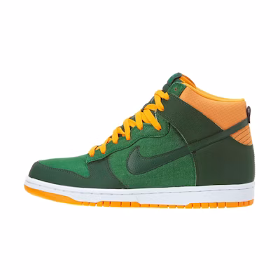 Nike Dunk High 'Court Green Vivid Orange'